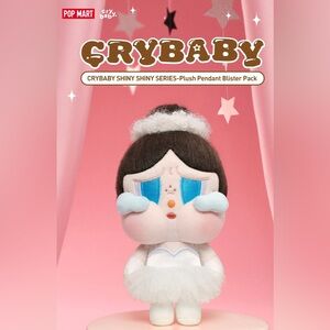 Authetic CRYBABY SHINY SHINY SERIES-Plush Pedant Blister Pack